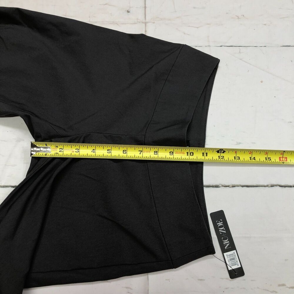 NWT NIC + ZOE Women Pull On Pants Size 2P 2 Petite Rayon Blend M145 -16 - Picture 4 of 15